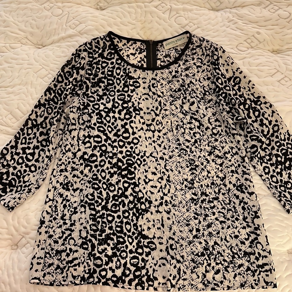 Pants Store-Animal print top